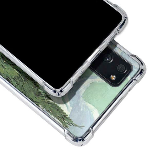 Vincent Van Gogh Wheatfield with Cypresses Galaxy S20 FE Clear Case